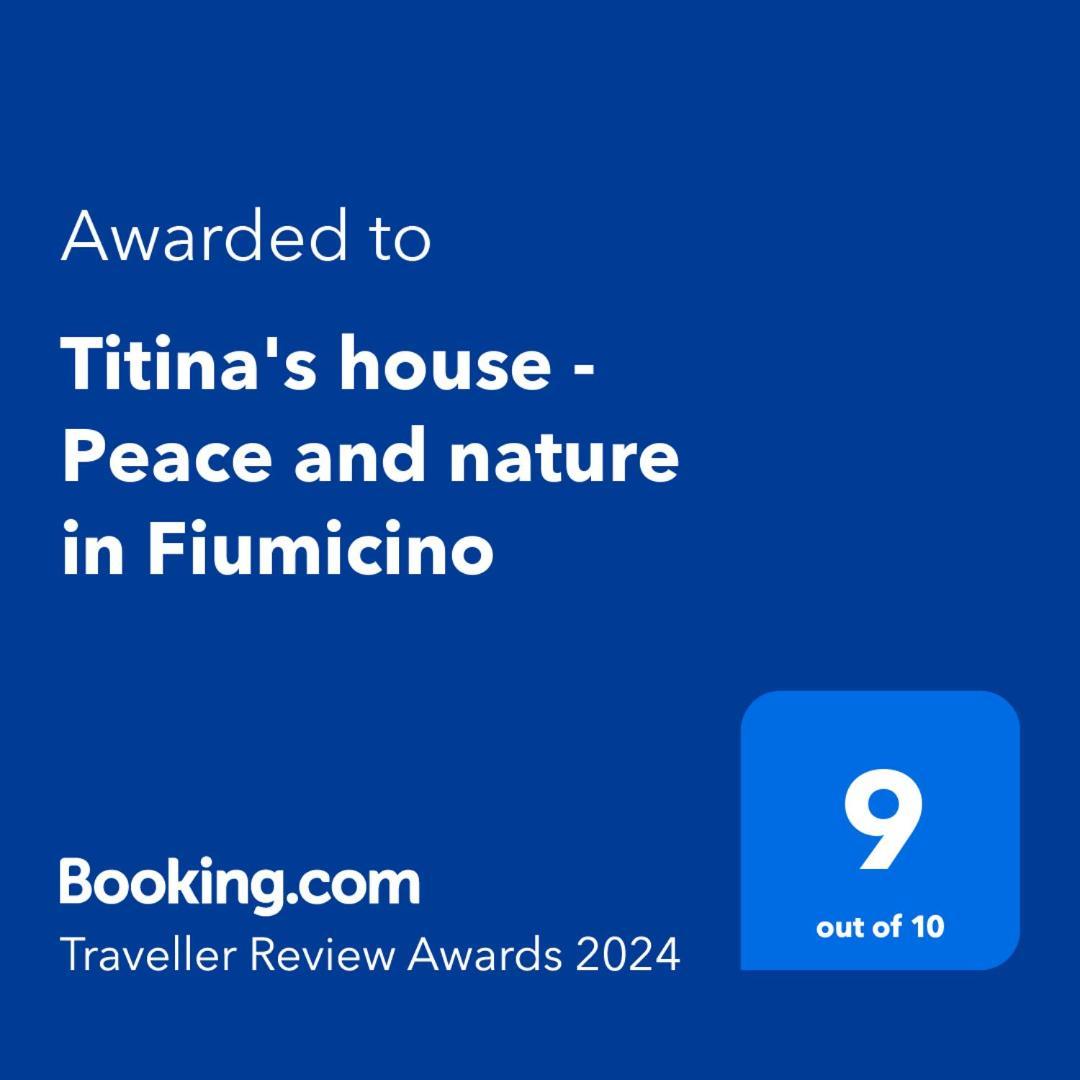 Fco Airport Titina'S House Apartman Fiumicino Kültér fotó